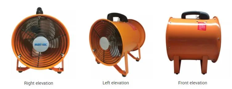 Hand-Held Outdoor Other Long Life Ventilator Axial Flow Fans