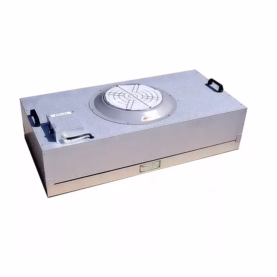 HEPA H13 付き亜鉛メッキ鋼製 AC ファン フィルター ユニット (FFU)